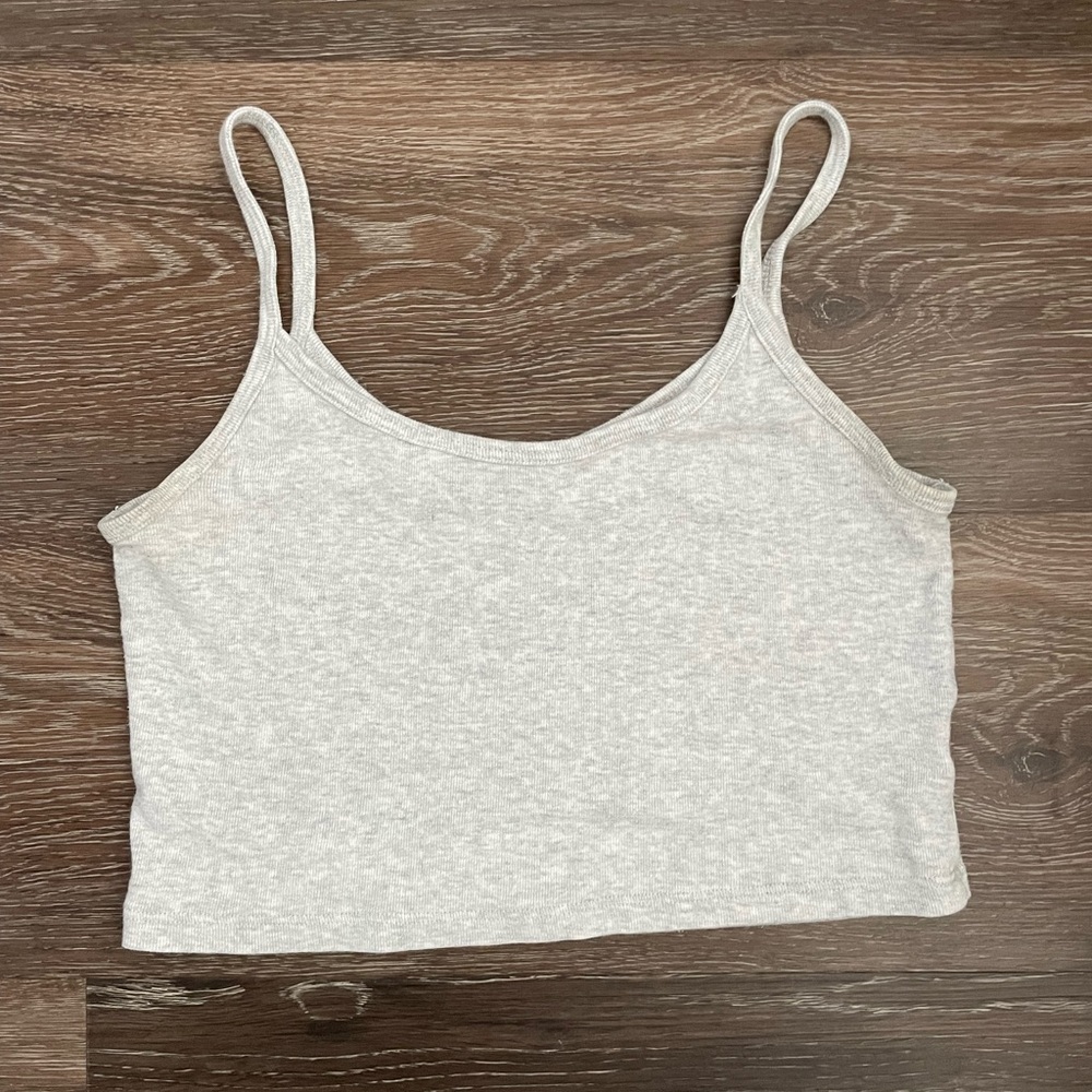 Light grey Brandy Melville Skylar tank